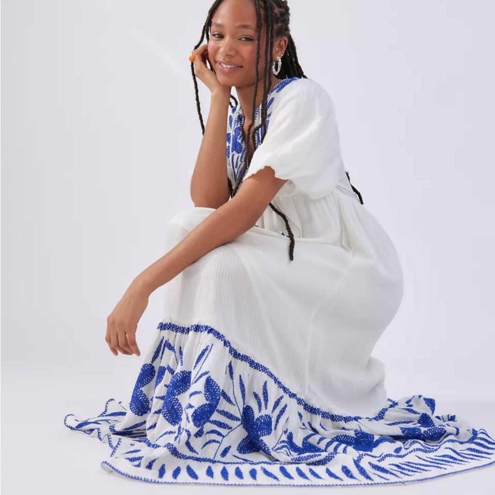 Urban Outfitters In The Meadow Maxi Dress